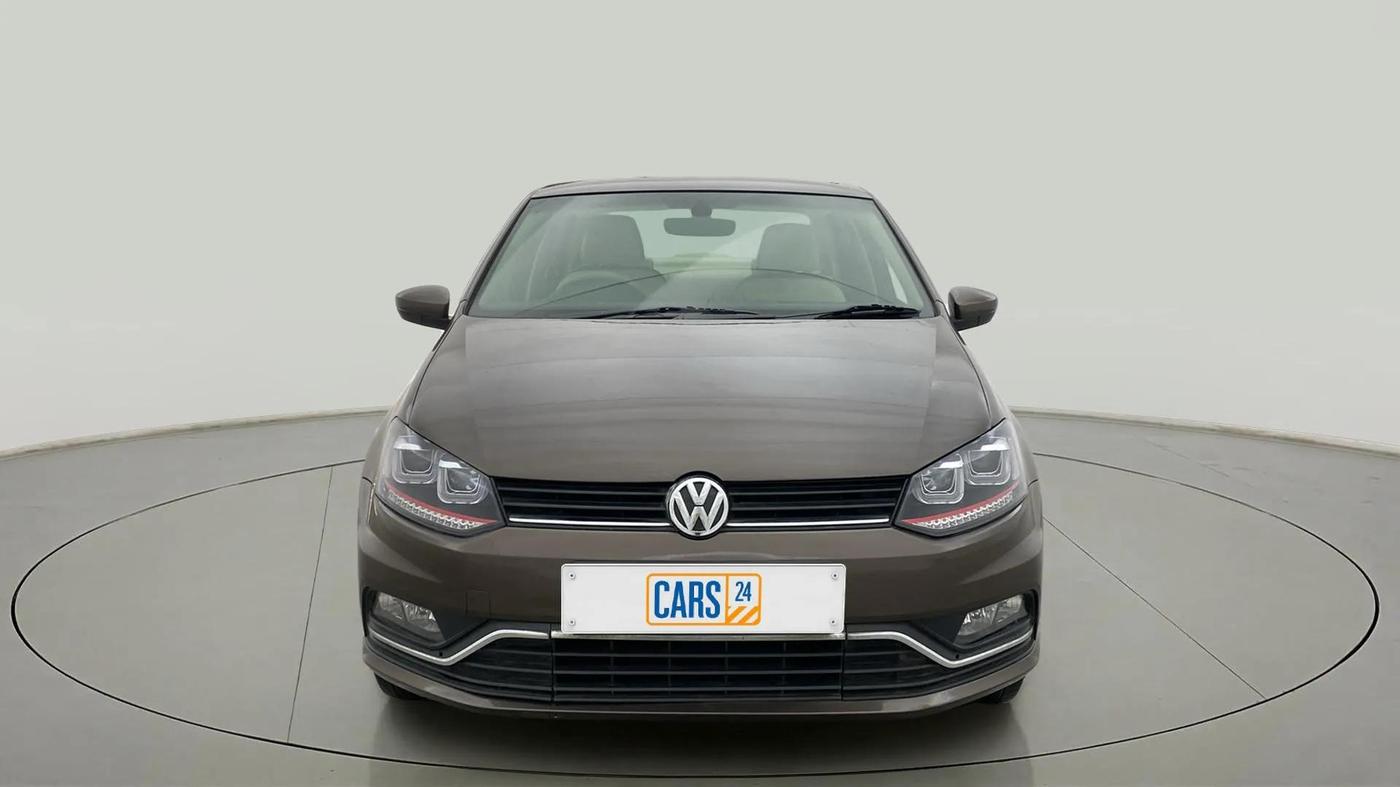 2018 Volkswagen Ameo HIGHLINE PLUS 1.5L AT 16 ALLOY, Diesel, Automatic, 45,989 km, Front