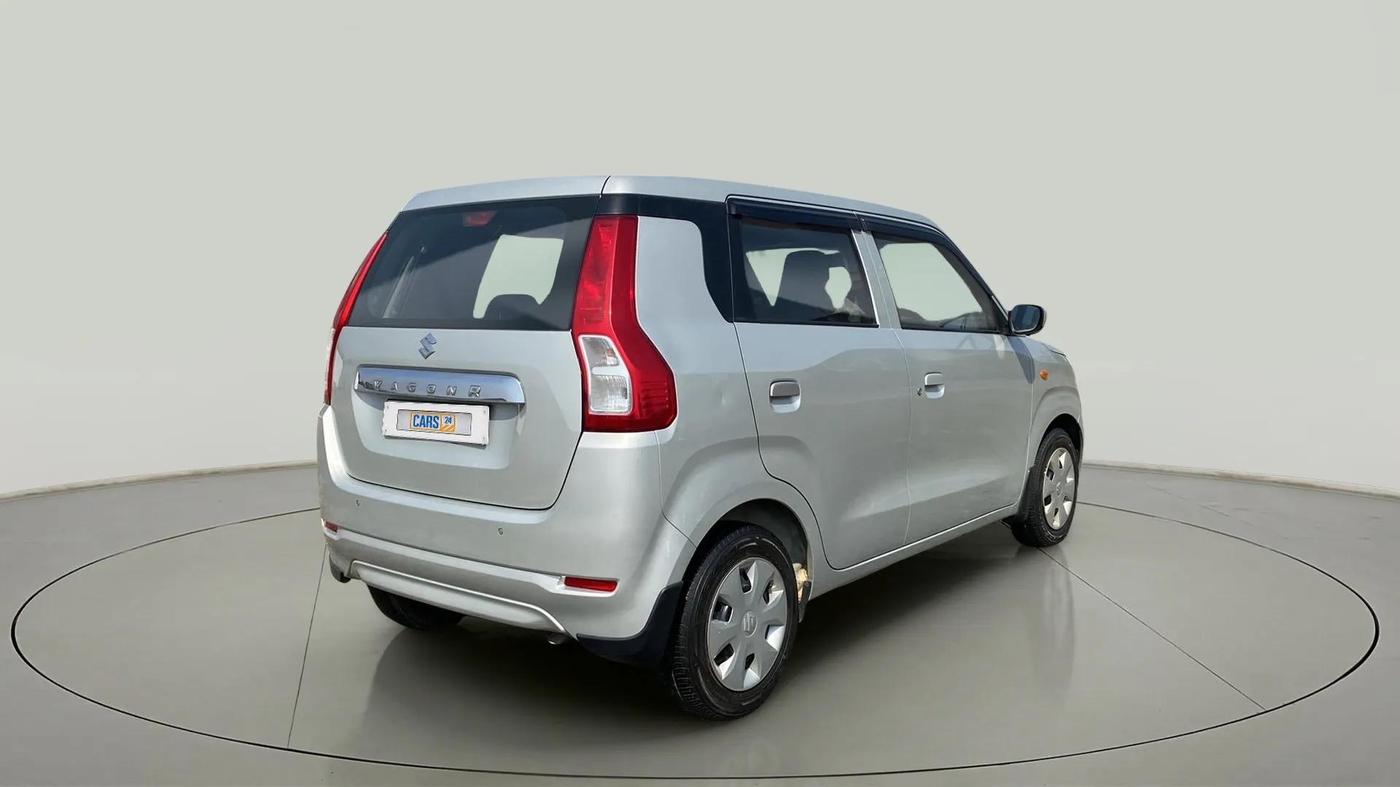 2019 Maruti New Wagon-R VXI 1.0, Petrol, Manual, 16,499 km, Right Back Diagonal