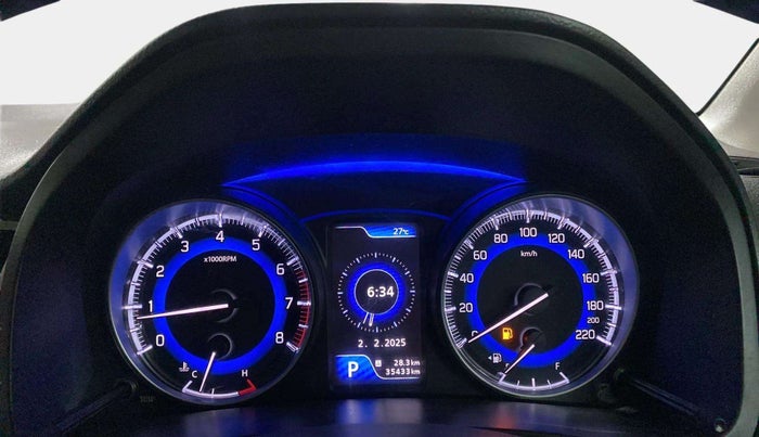 2019 Toyota Glanza V CVT, Petrol, Automatic, 35,434 km, Odometer Image