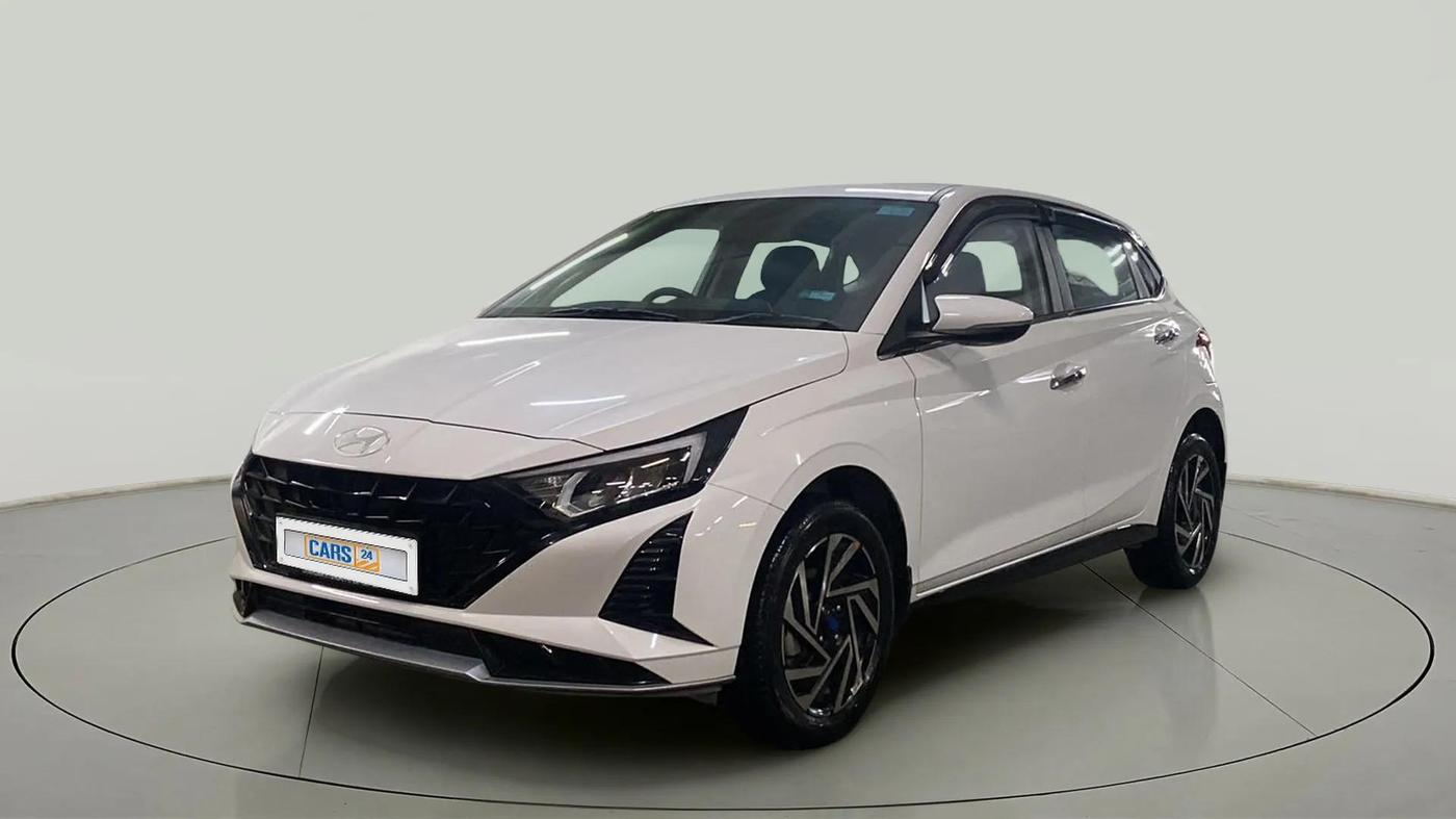 2023 Hyundai NEW I20 ASTA 1.2 MT, Petrol, Manual, 4,077 km, Left Front Diagonal