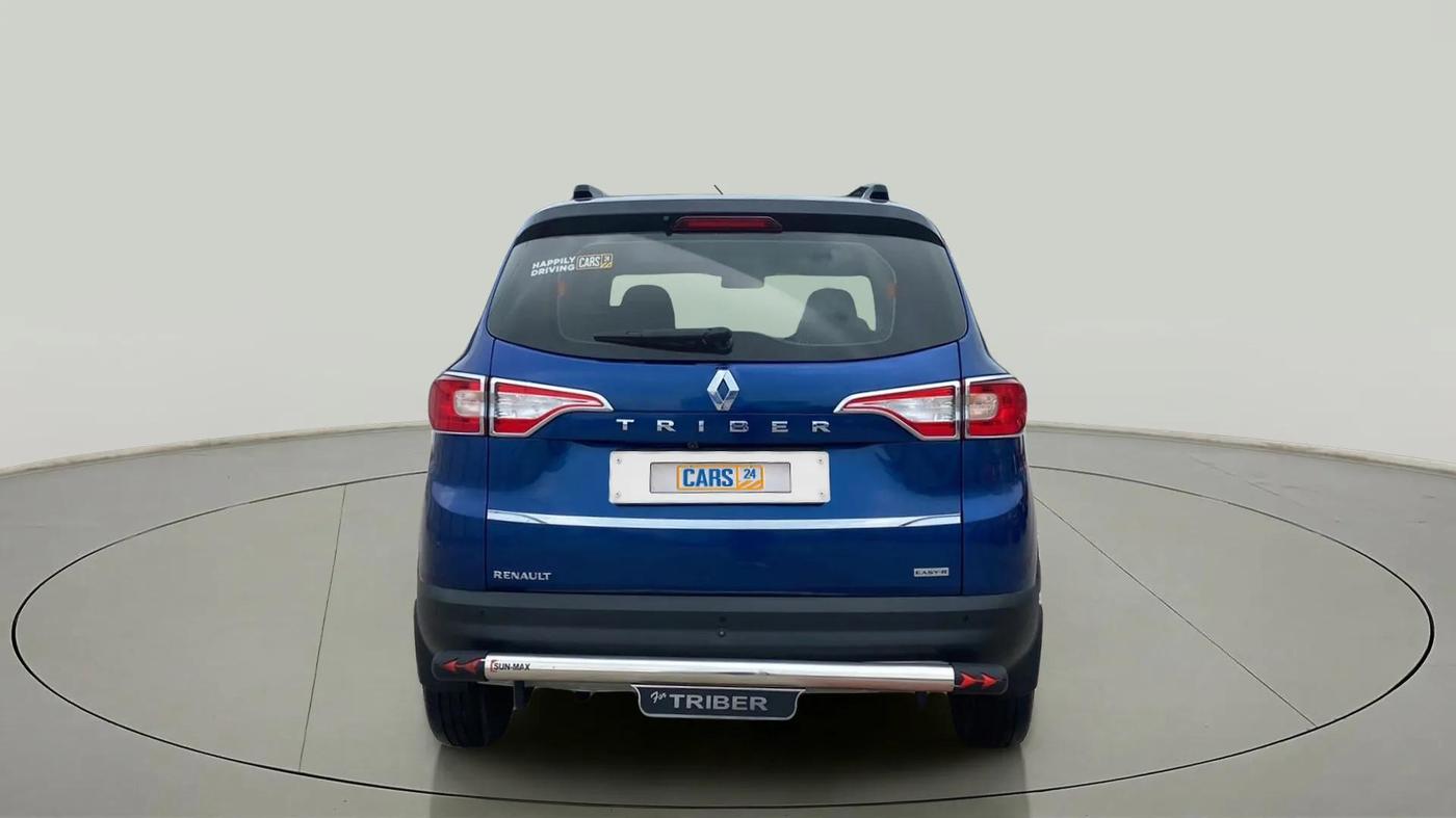 2021 Renault TRIBER RXZ AMT DUAL TONE, Petrol, Automatic, 25,183 km, Back/Rear