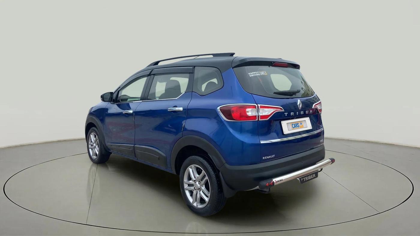2021 Renault TRIBER RXZ AMT DUAL TONE, Petrol, Automatic, 25,183 km, Left Back Diagonal