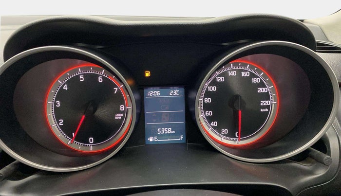 2019 Maruti Swift ZXI, Petrol, Manual, 5,375 km, Odometer Image