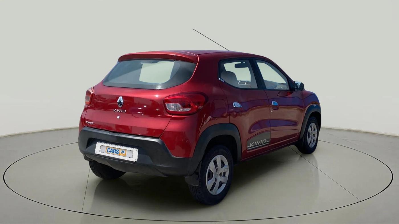 2018 Renault Kwid RXT 1.0 (O), Petrol, Manual, 50,284 km, Right Back Diagonal