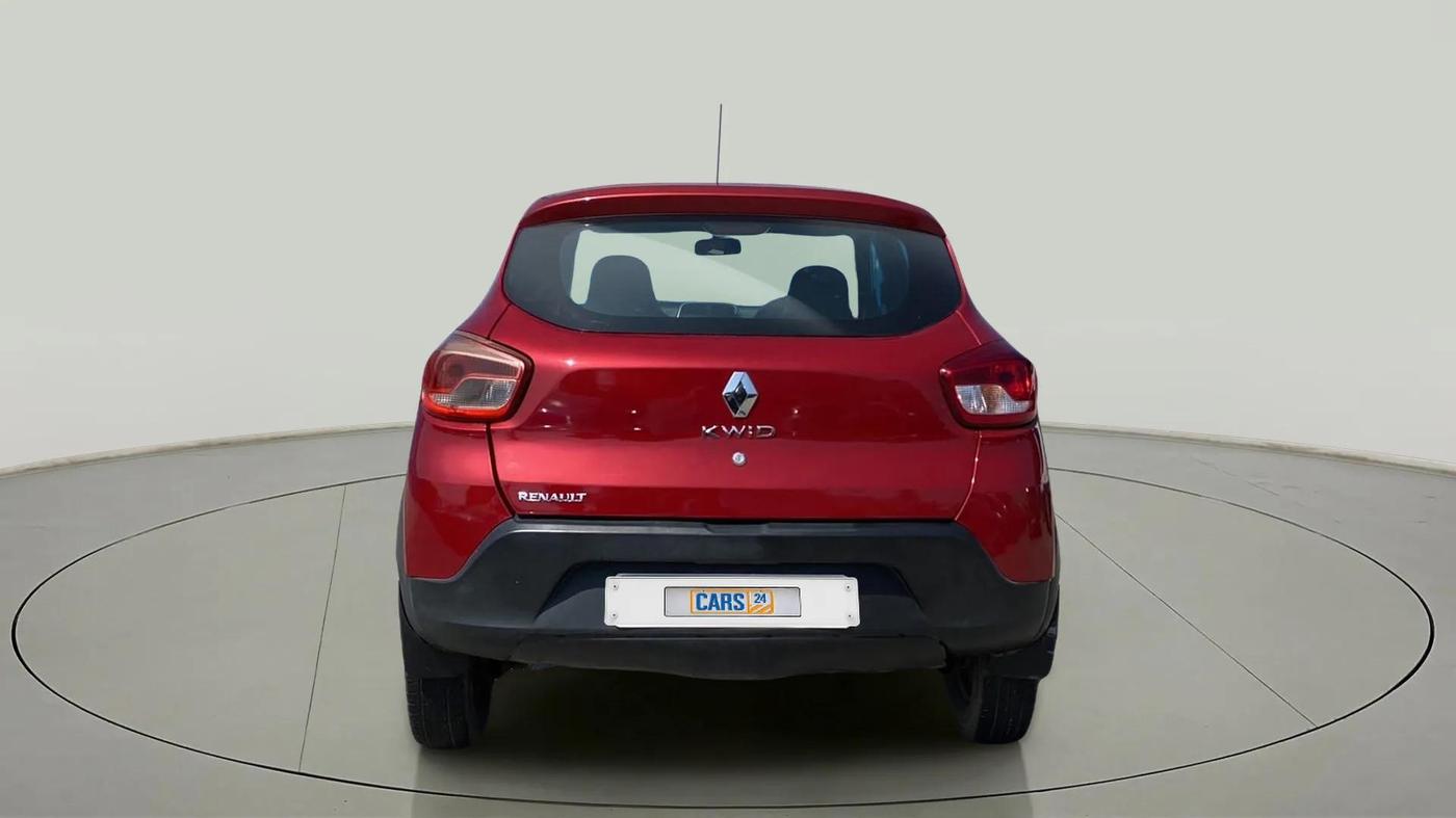 2018 Renault Kwid RXT 1.0 (O), Petrol, Manual, 50,284 km, Back/Rear
