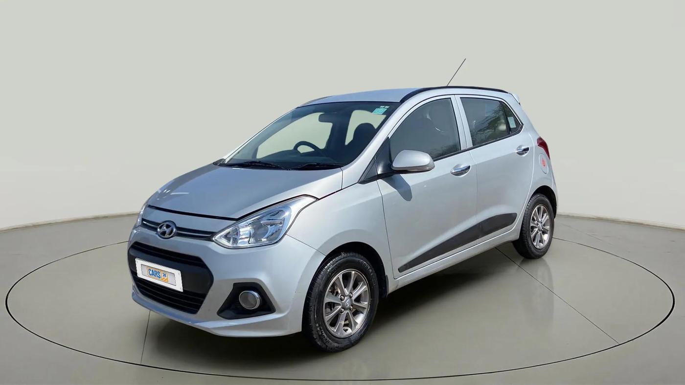 2016 Hyundai Grand i10 ASTA (O) 1.2 KAPPA VTVT, Petrol, Manual, 59,749 km, Left Front Diagonal