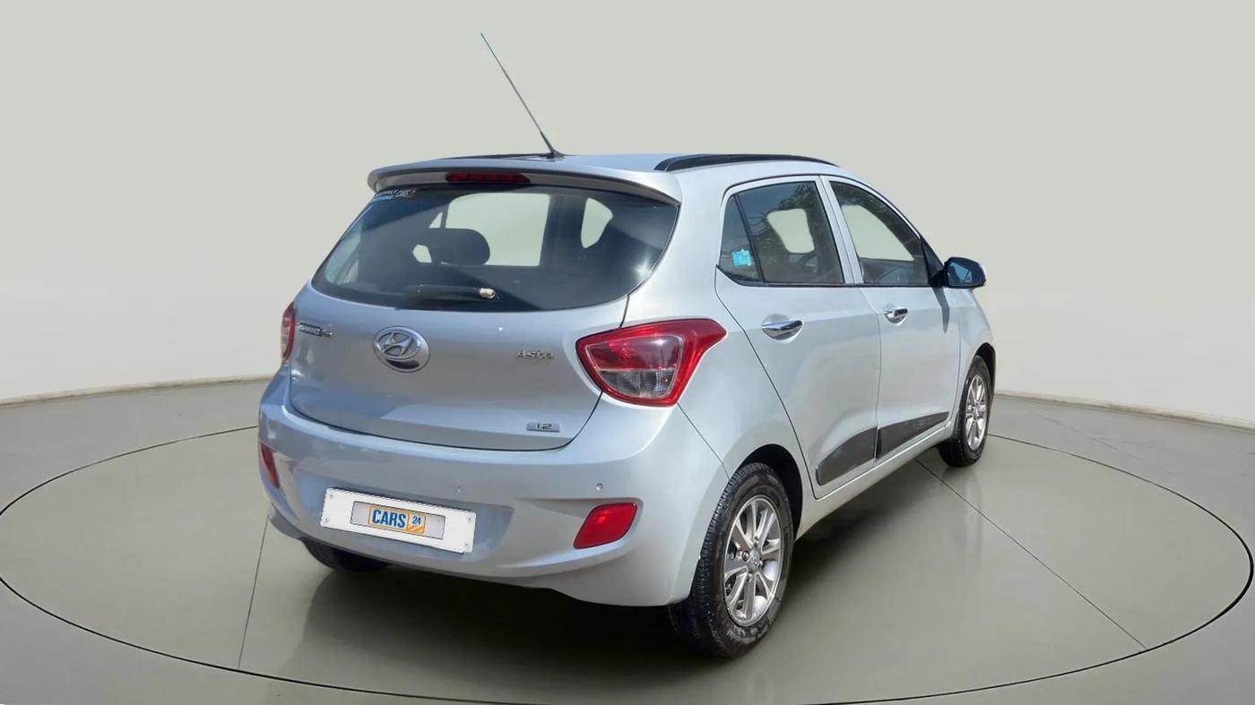 2016 Hyundai Grand i10 ASTA (O) 1.2 KAPPA VTVT, Petrol, Manual, 59,749 km, Right Back Diagonal