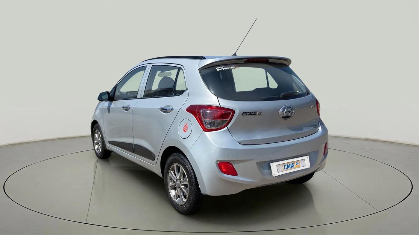 2016 Hyundai Grand i10 ASTA (O) 1.2 KAPPA VTVT, Petrol, Manual, 59,749 km, Left Back Diagonal
