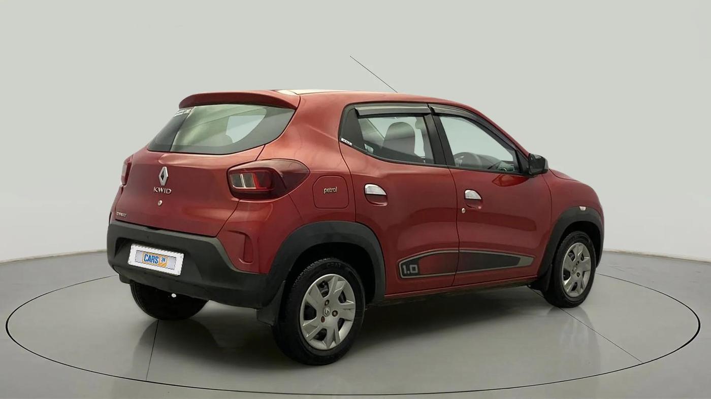 2020 Renault Kwid RXT 1.0 (O), Petrol, Manual, 23,686 km, Right Back Diagonal