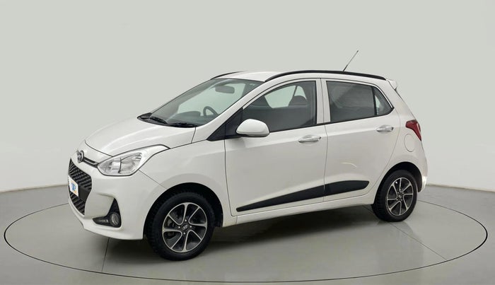 2017 Hyundai Grand i10 ASTA 1.2 KAPPA VTVT, Petrol, Manual, 17,146 km, Left Front Diagonal