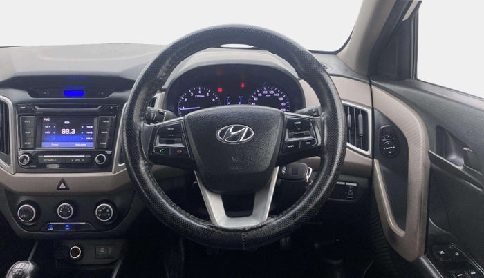 2016 Hyundai Creta E PLUS 1.6 PETROL, Petrol, Manual, 94,441 km, Steering Wheel Close Up