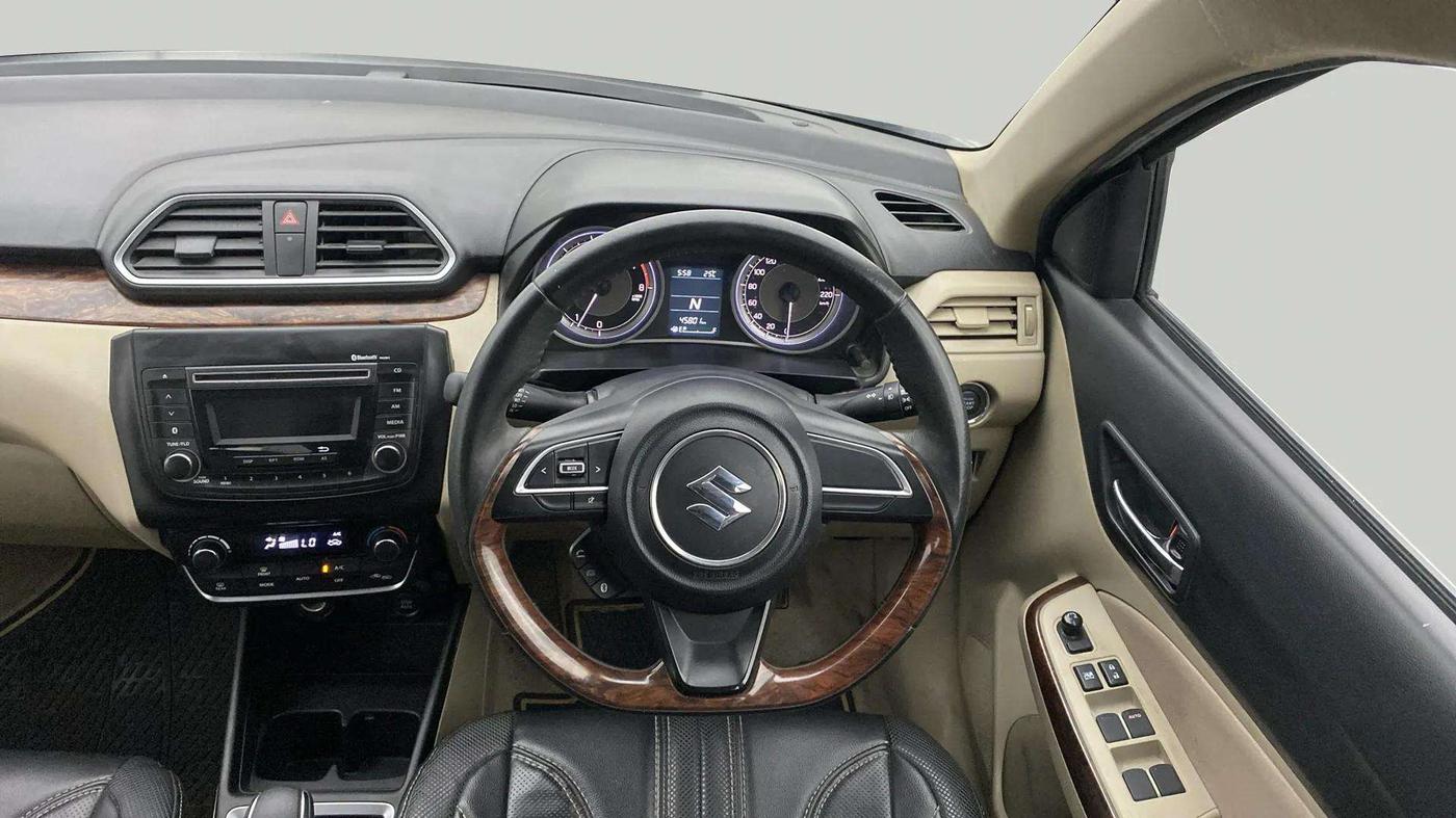 2018 Maruti Dzire ZXI AMT, Petrol, Automatic, 45,983 km, Steering Wheel Close Up