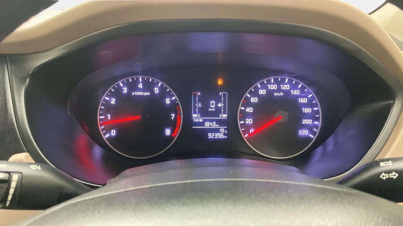 2019 Hyundai Elite i20 SPORTZ PLUS 1.2, CNG, Manual, 92,787 km, Odometer Image