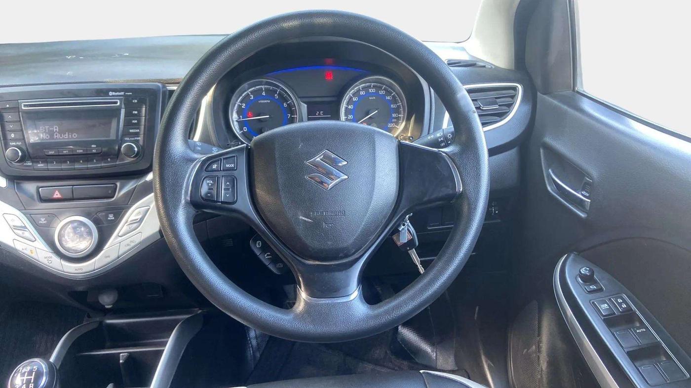 2018 Maruti Baleno DELTA PETROL 1.2, Petrol, Manual, 33,469 km, Steering Wheel Close Up