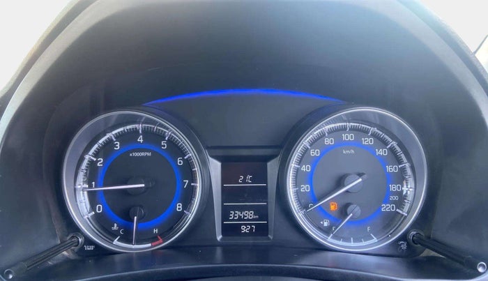 2018 Maruti Baleno DELTA PETROL 1.2, Petrol, Manual, 33,469 km, Odometer Image