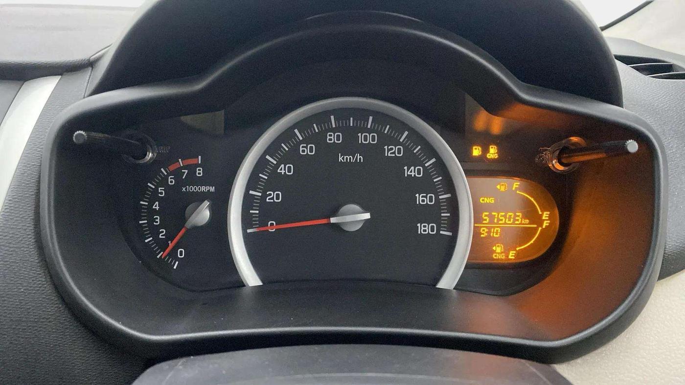 2020 Maruti Celerio VXI (O) CNG, CNG, Manual, 57,563 km, Odometer Image