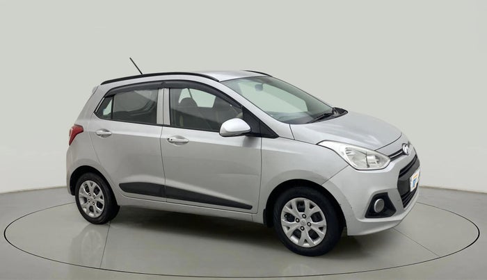 2015 Hyundai Grand i10 SPORTZ 1.2 KAPPA VTVT, Petrol, Manual, 57,380 km, Right Front Diagonal