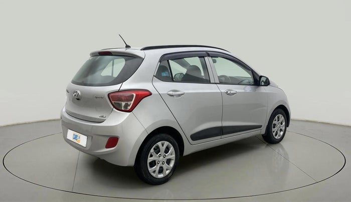 2015 Hyundai Grand i10 SPORTZ 1.2 KAPPA VTVT, Petrol, Manual, 57,380 km, Right Back Diagonal