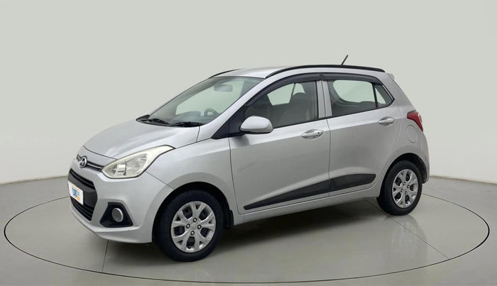 2015 Hyundai Grand i10 SPORTZ 1.2 KAPPA VTVT, Petrol, Manual, 57,380 km, Left Front Diagonal