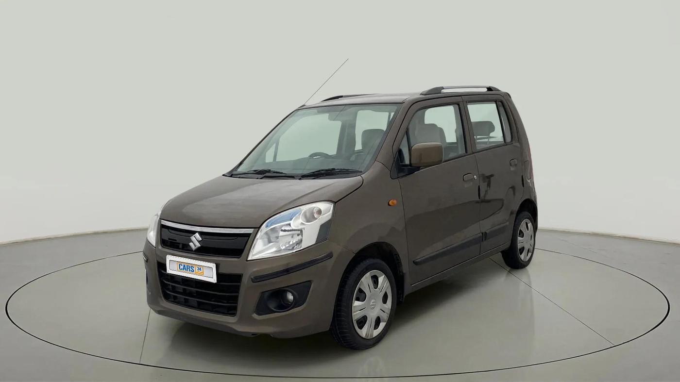 2017 Maruti Wagon R 1.0 VXI AMT, Petrol, Automatic, 41,229 km, Left Front Diagonal