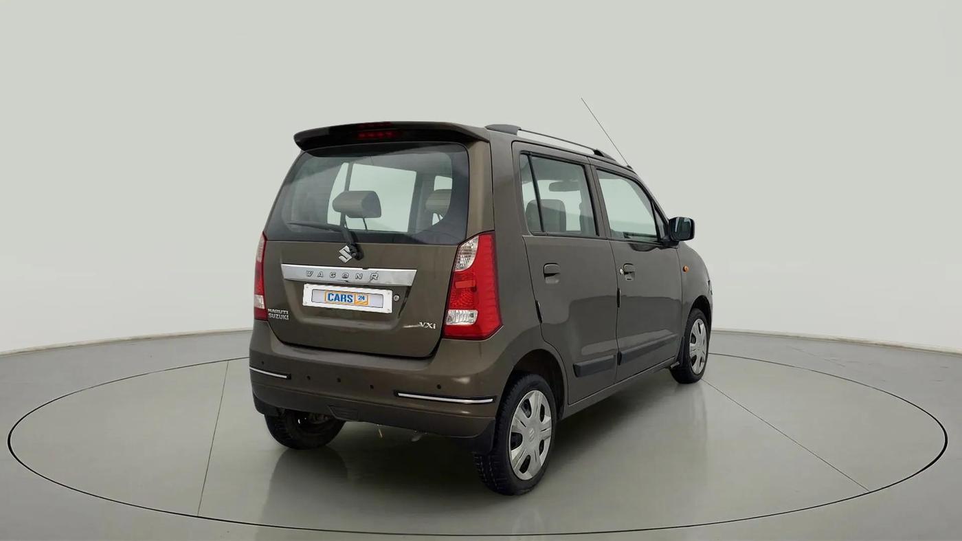 2017 Maruti Wagon R 1.0 VXI AMT, Petrol, Automatic, 41,229 km, Right Back Diagonal