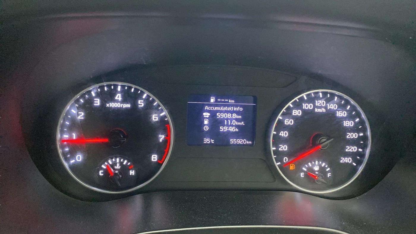 2021 KIA SELTOS HTE 1.5 PETROL, Petrol, Manual, 56,050 km, Odometer Image