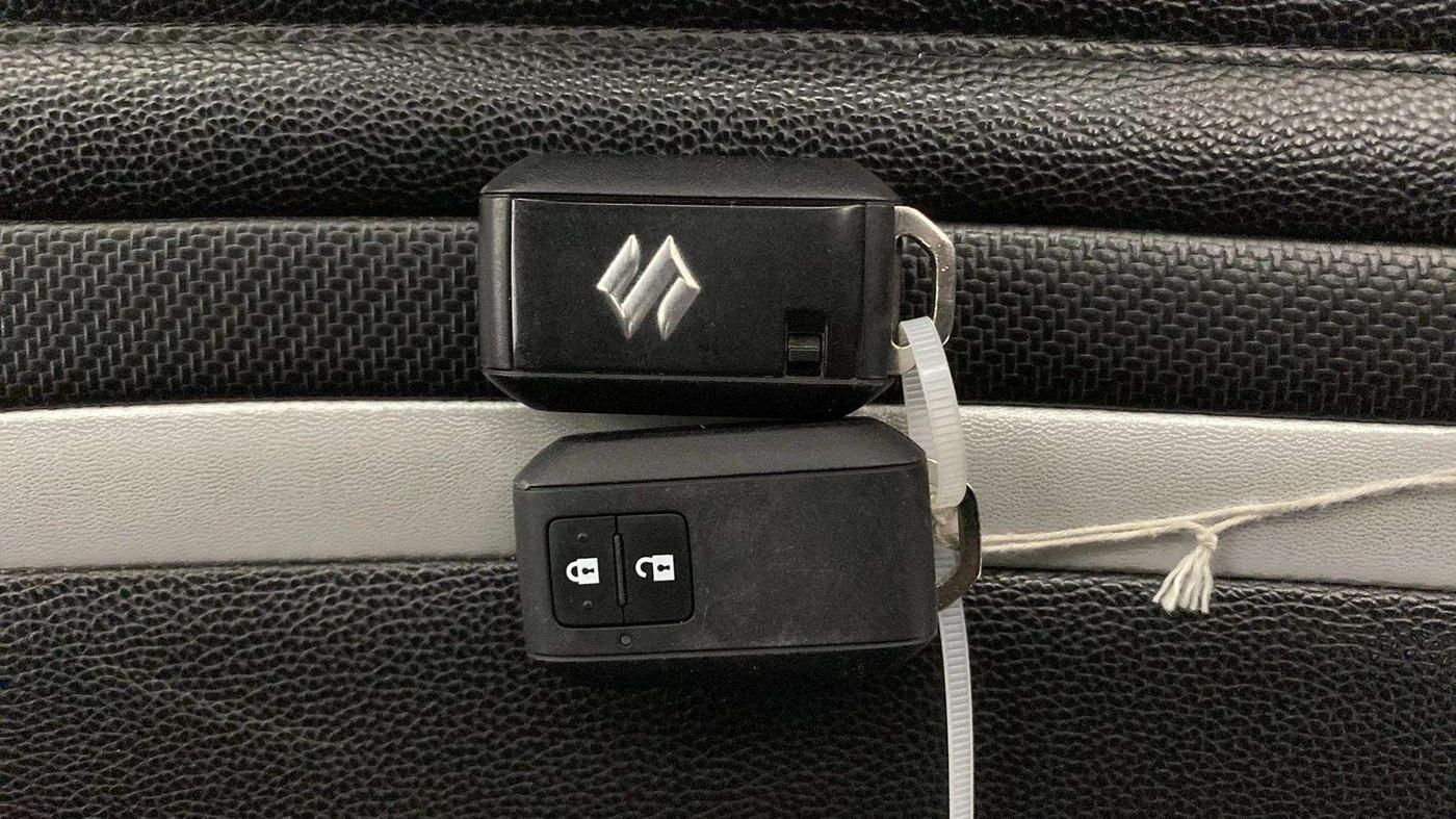 2021 Maruti Baleno ZETA CVT PETROL 1.2, Petrol, Automatic, 16,556 km, Key Close Up