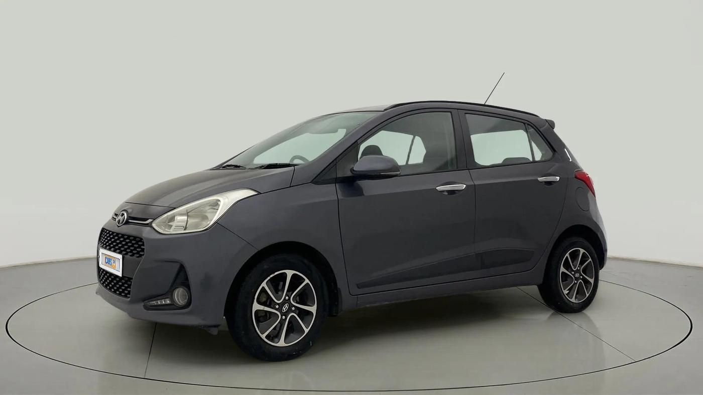 2017 Hyundai Grand i10 ASTA 1.2 KAPPA VTVT, Petrol, Manual, 40,027 km, Left Front Diagonal