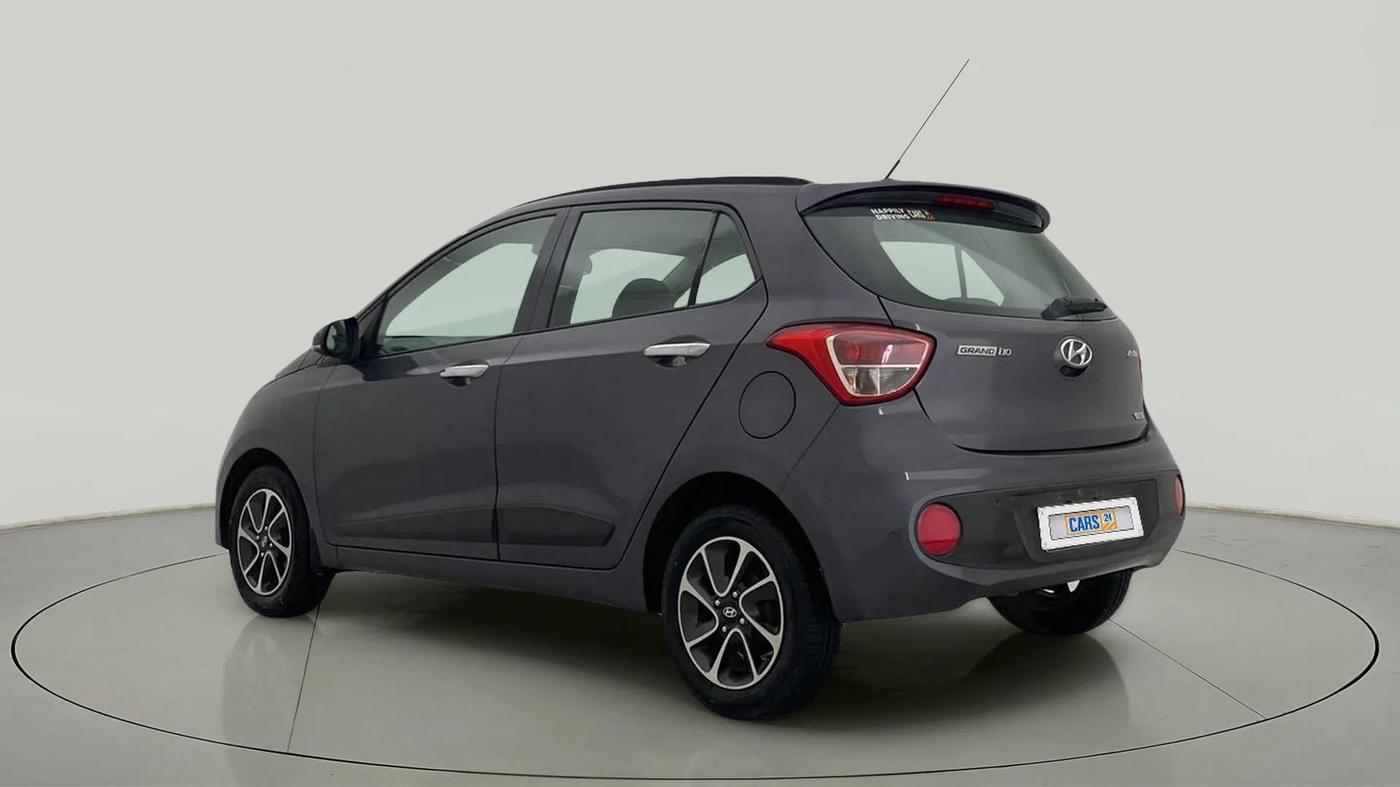 2017 Hyundai Grand i10 ASTA 1.2 KAPPA VTVT, Petrol, Manual, 40,027 km, Left Back Diagonal