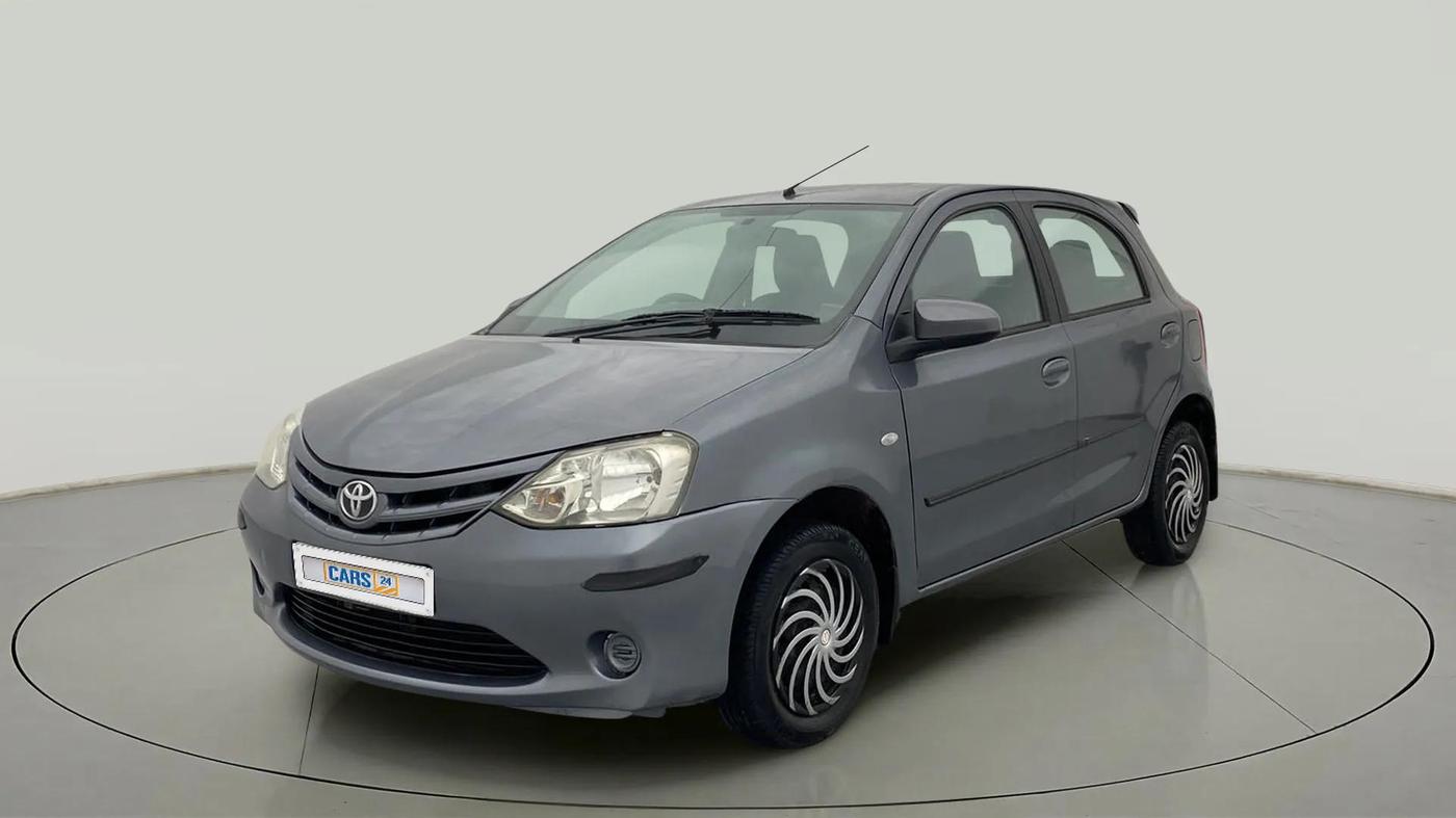 2013 Toyota Etios Liva G, Petrol, Manual, 70,097 km, Left Front Diagonal