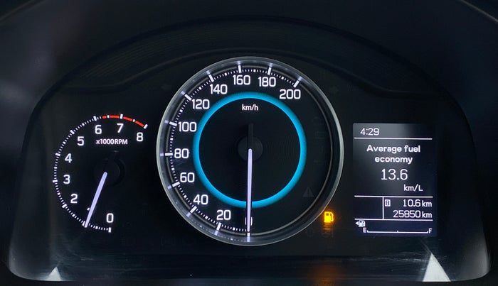 2017 Maruti IGNIS DELTA 1.2, Petrol, Manual, 25,849 km, Odometer Image