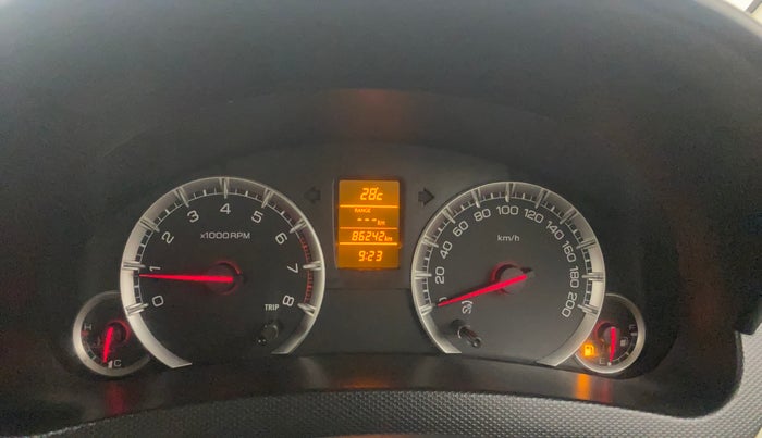 2016 Maruti Swift Dzire ZXI, Petrol, Manual, 86,221 km, Odometer Image