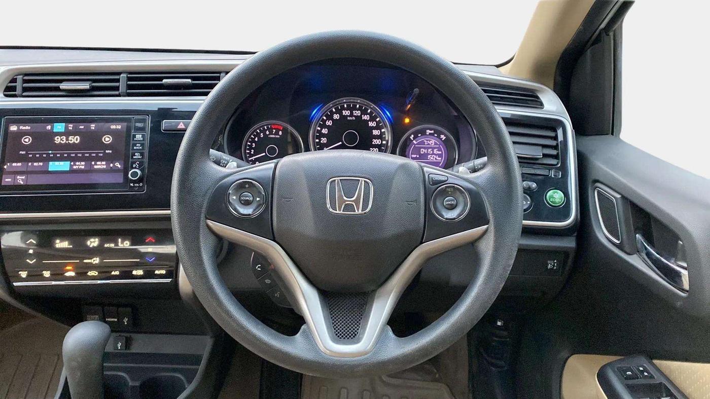 2019 Honda City 1.5L I-VTE V CVT, Petrol, Automatic, 41,544 km, Steering Wheel Close Up