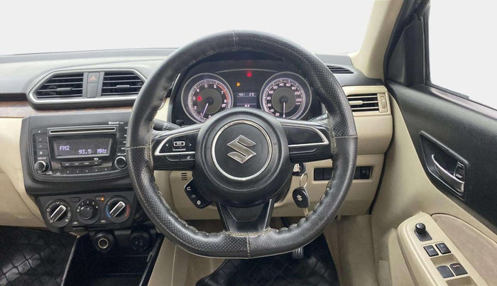 2017 Maruti Dzire ZXI AMT, Petrol, Automatic, 46,954 km, Steering Wheel Close Up