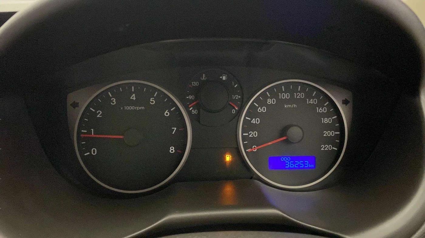 2013 Hyundai i20 MAGNA (O) 1.2, Petrol, Manual, 36,328 km, Odometer Image