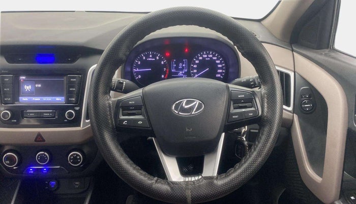 2018 Hyundai Creta E PLUS 1.6 PETROL, Petrol, Manual, 56,885 km, Steering Wheel Close Up