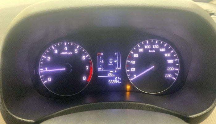 2018 Hyundai Creta E PLUS 1.6 PETROL, Petrol, Manual, 56,885 km, Odometer Image