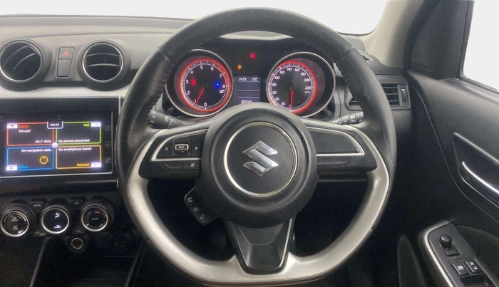 2018 Maruti Swift ZXI PLUS, Petrol, Manual, 80,521 km, Steering Wheel Close Up