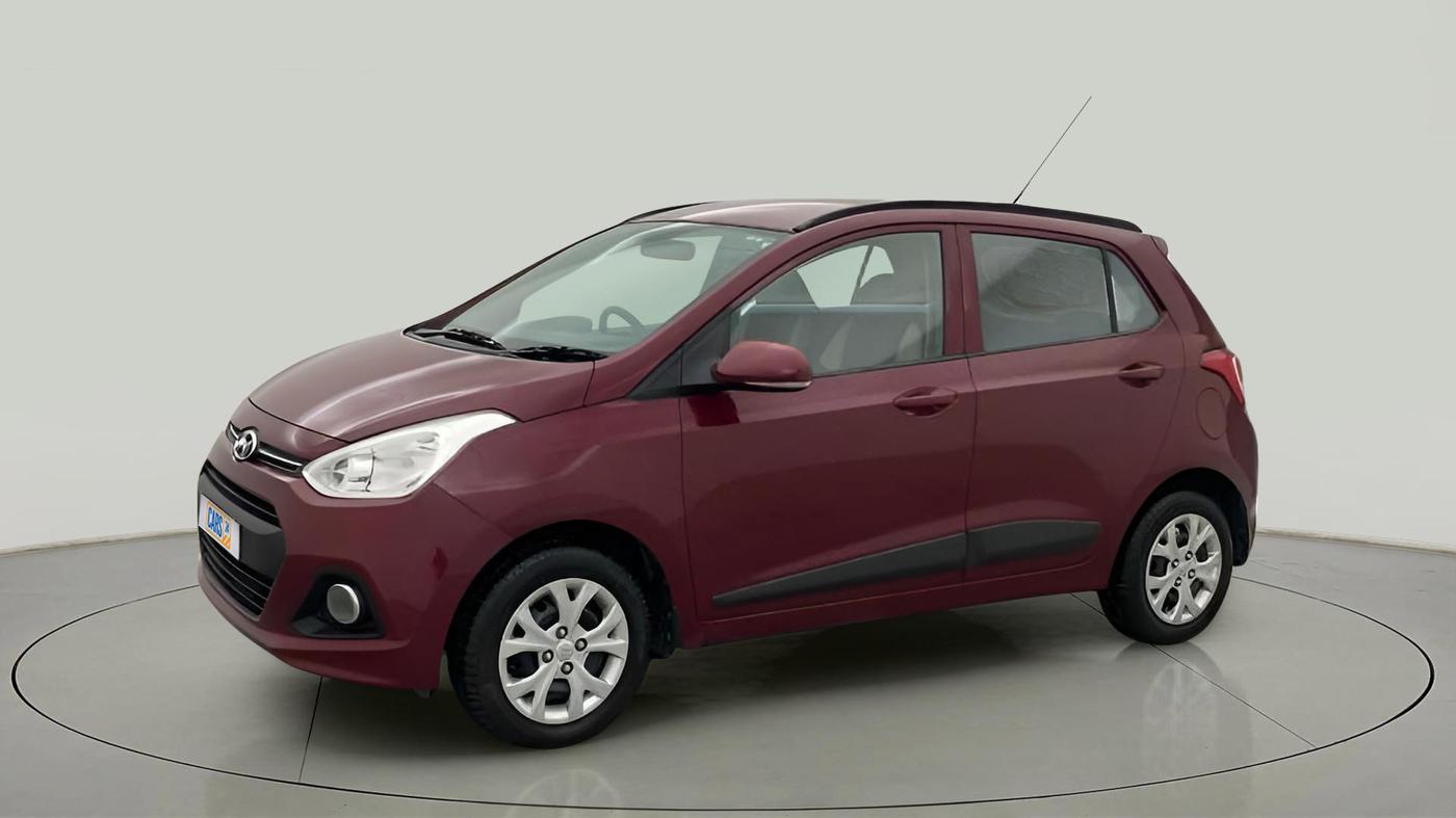 2016 Hyundai Grand i10 SPORTZ 1.2 KAPPA VTVT, Petrol, Manual, 6,411 km, Left Front Diagonal