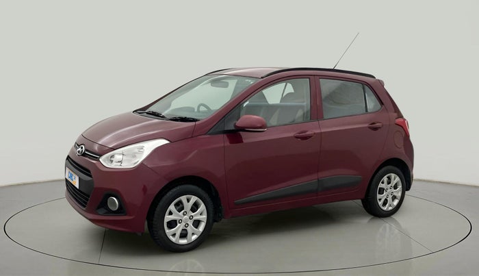 2016 Hyundai Grand i10 SPORTZ 1.2 KAPPA VTVT, Petrol, Manual, 6,411 km, Left Front Diagonal