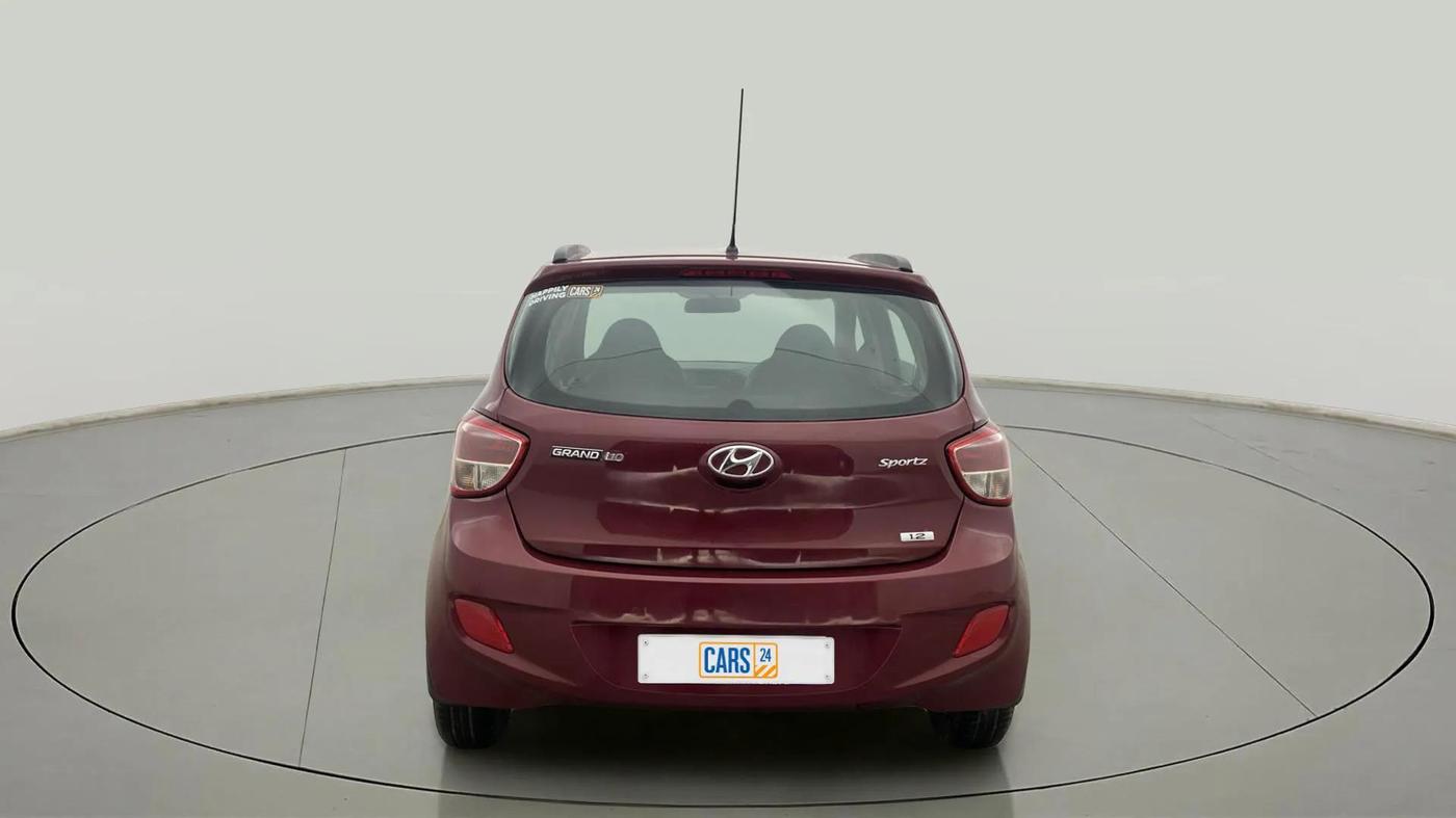 2016 Hyundai Grand i10 SPORTZ 1.2 KAPPA VTVT, Petrol, Manual, 6,411 km, Back/Rear