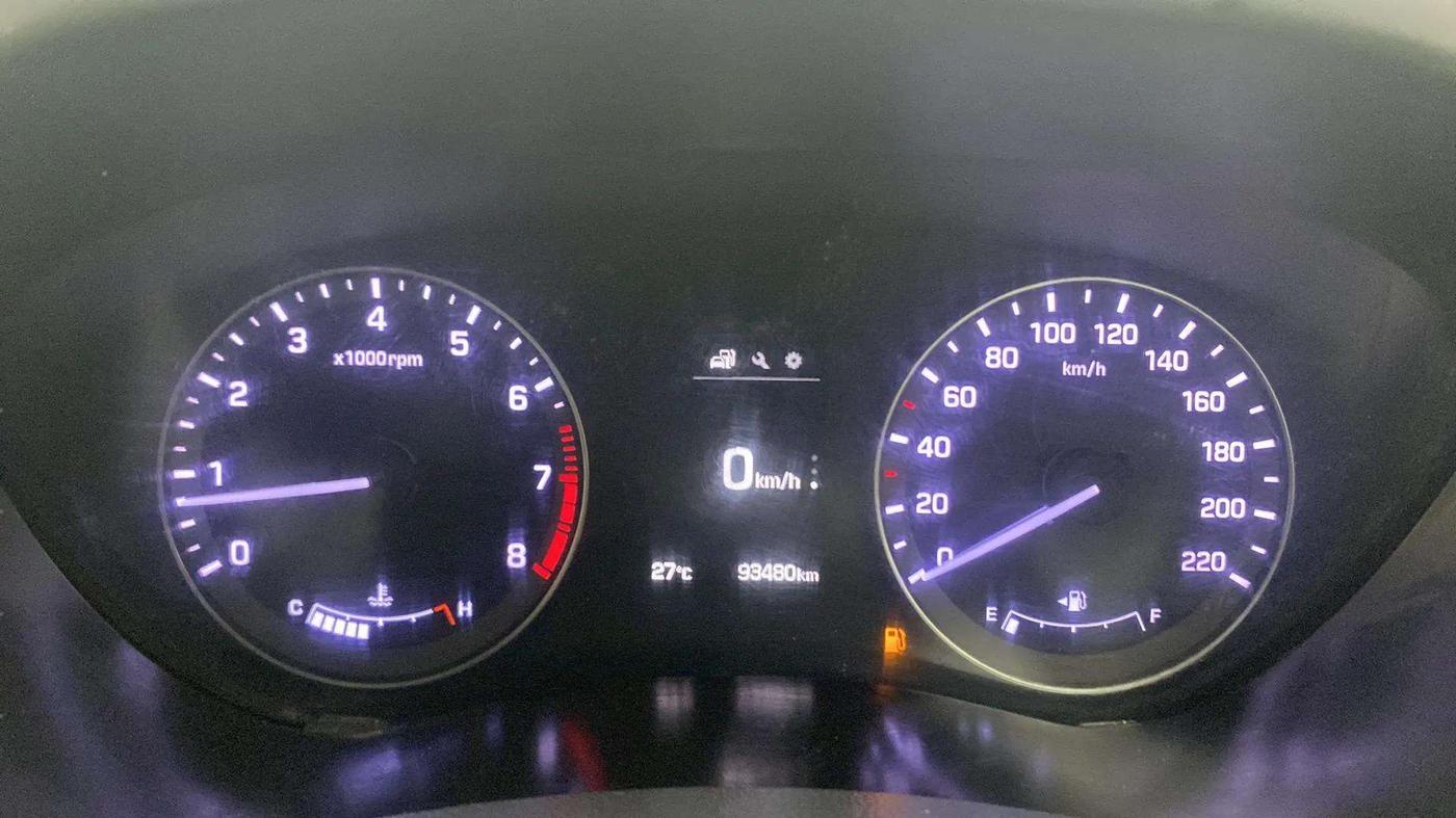 2016 Hyundai Elite i20 ASTA 1.2, Petrol, Manual, 93,737 km, Odometer Image