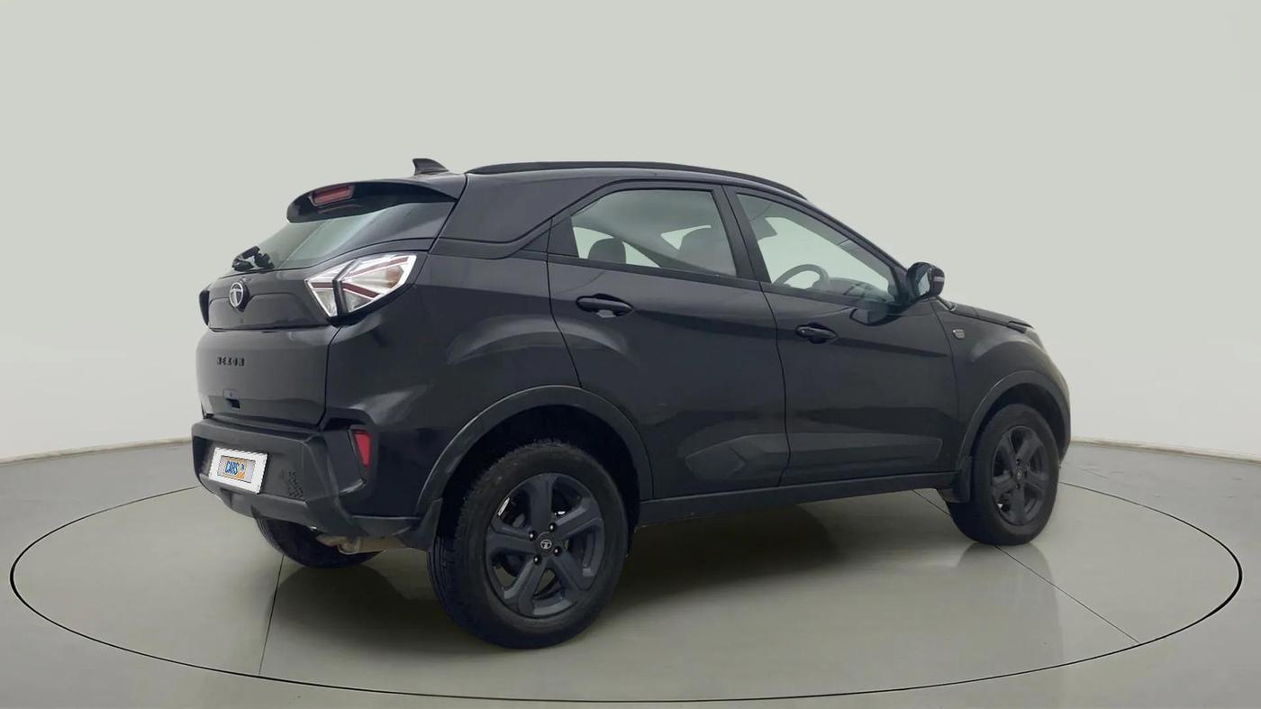 2023 Tata NEXON XZA PLUS SUNROOF DARK PETROL, Petrol, Automatic, 30,759 km, Right Back Diagonal