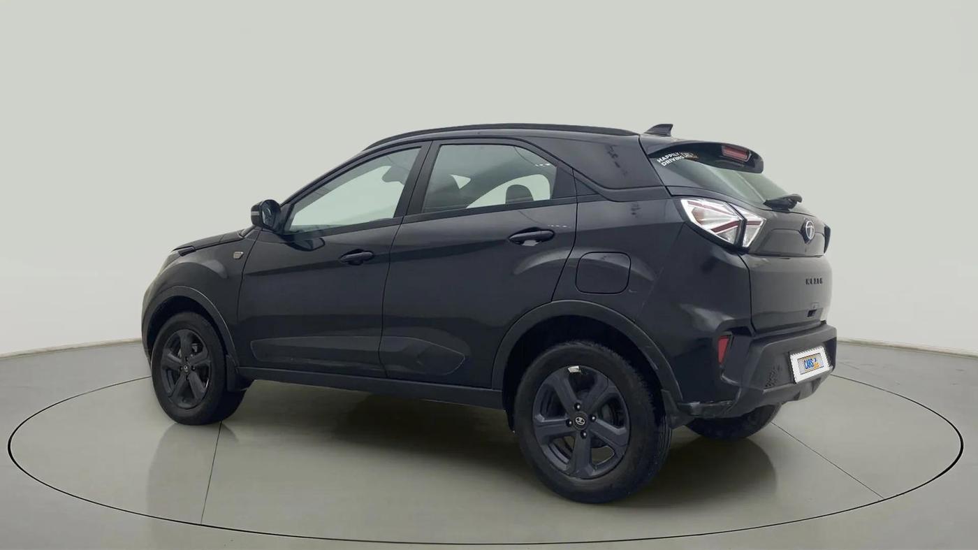 2023 Tata NEXON XZA PLUS SUNROOF DARK PETROL, Petrol, Automatic, 30,759 km, Left Back Diagonal