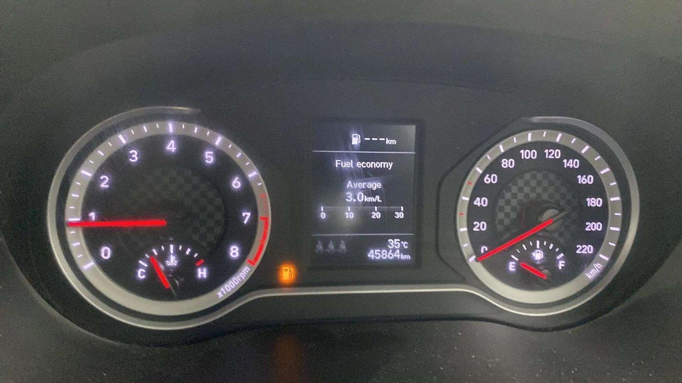 2023 Hyundai GRAND I10 NIOS SPORTZ 1.2 KAPPA VTVT, Petrol, Manual, 45,866 km, Odometer Image