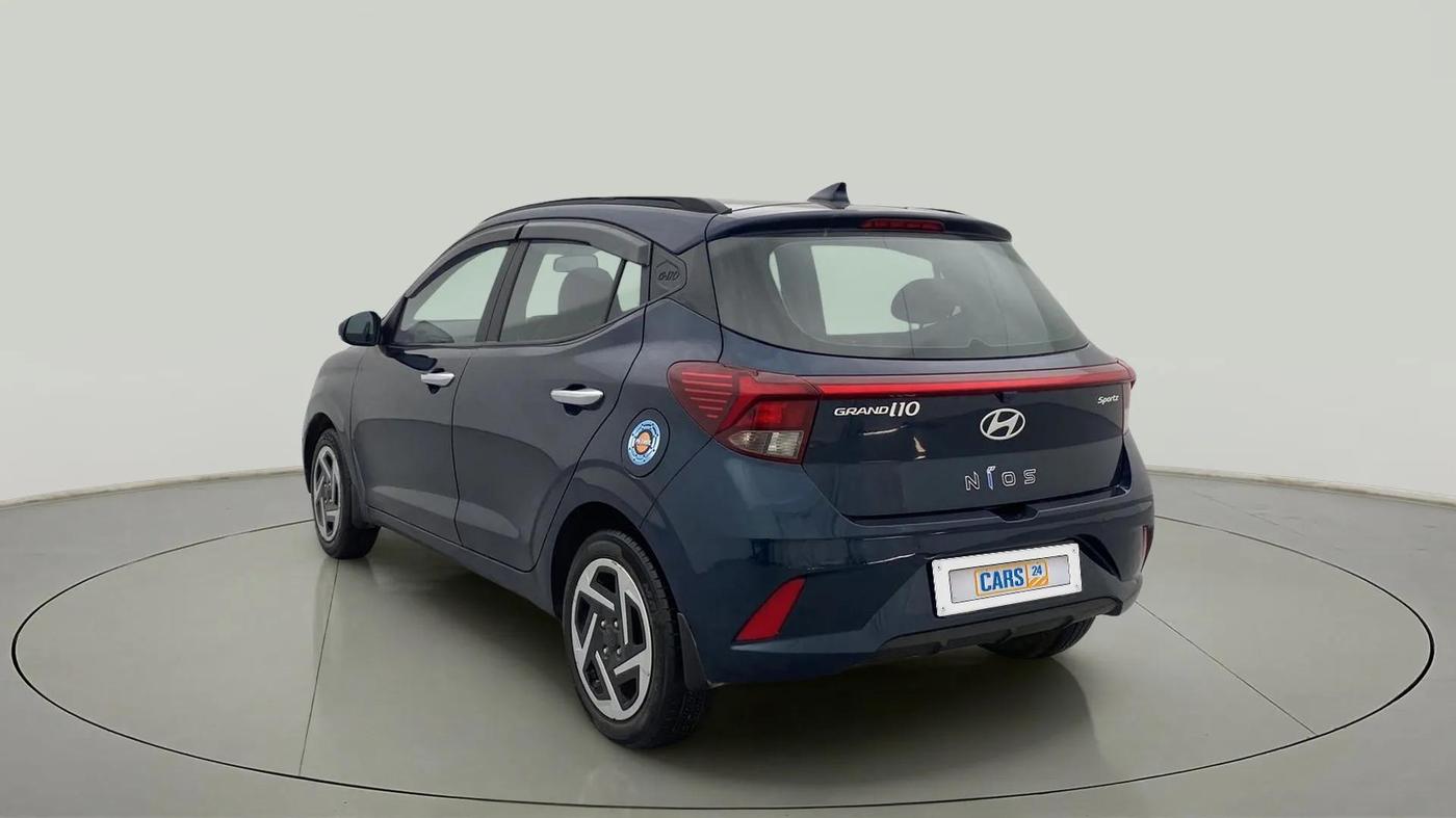 2023 Hyundai GRAND I10 NIOS SPORTZ 1.2 KAPPA VTVT, Petrol, Manual, 45,866 km, Left Back Diagonal
