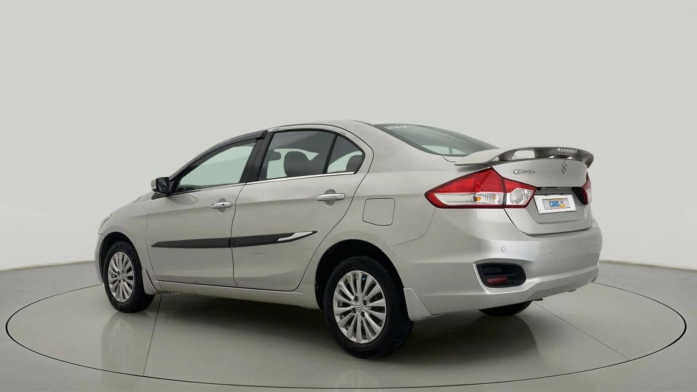 2017 Maruti Ciaz ZETA 1.4  MT PETROL, Petrol, Manual, 77,288 km, Left Back Diagonal