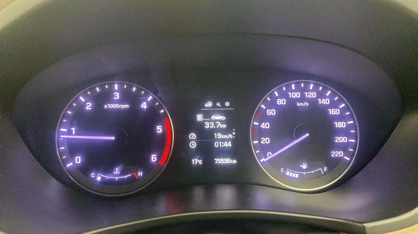 2017 Hyundai Elite i20 ASTA 1.4 CRDI (O), Diesel, Manual, 75,684 km, Odometer Image