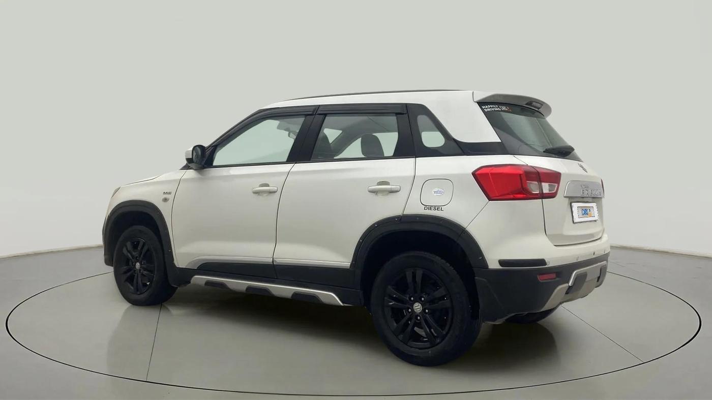 2019 Maruti Vitara Brezza ZDI AMT, Diesel, Automatic, 78,345 km, Left Back Diagonal