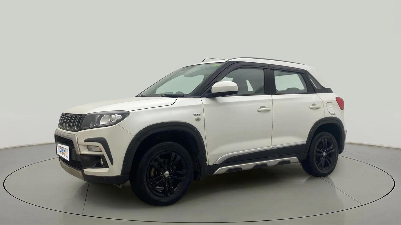 2019 Maruti Vitara Brezza ZDI AMT, Diesel, Automatic, 78,345 km, Left Front Diagonal